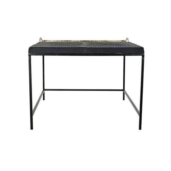Dohányzó asztal – Arany-fekete