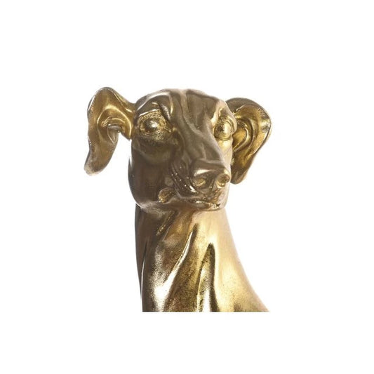 Arany-Fekete Agár Figura – Elegáns Dekorációs Kiegészítő