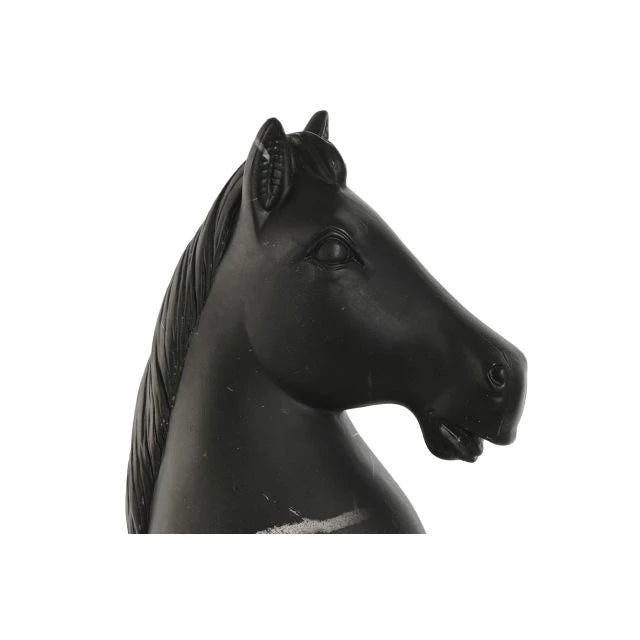 Modern Ló Figura – Elegáns Dekoráció Fekete Színben