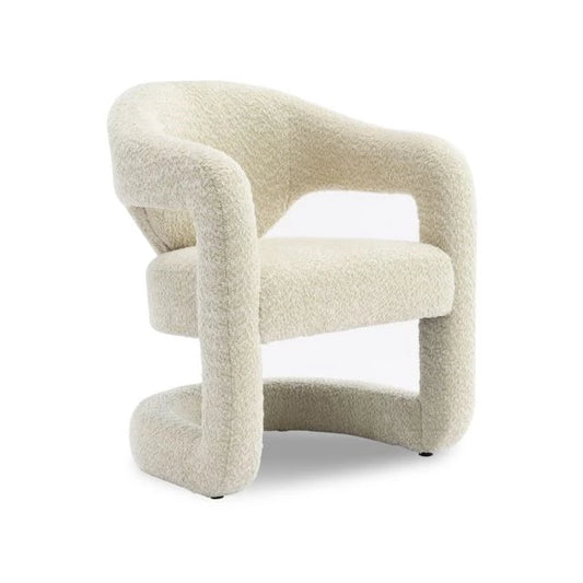 Modern törtfehér fotel