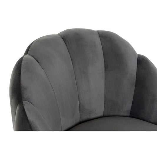 Modern sötétszürke fotel