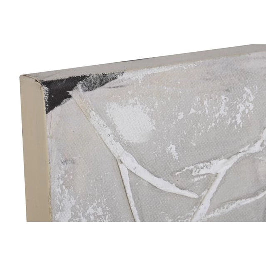 Színes absztrakt vászonkép – Fenyőfa keret (2db)