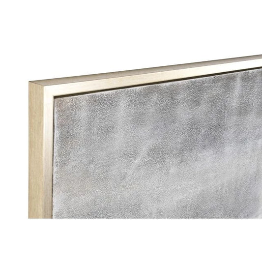 Nagy méretű absztrakt vászonkép – Szürke-fehér