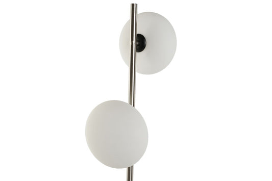 Márvány & üveg asztali lámpa