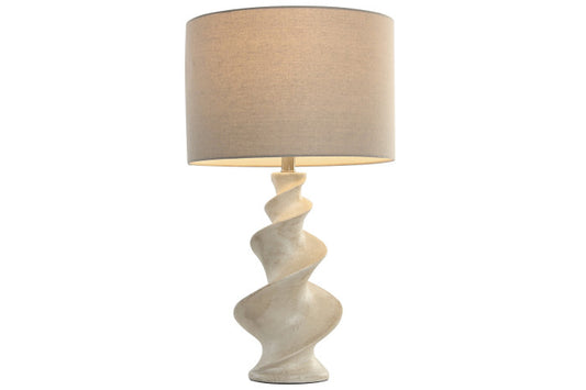 Fehér asztali lámpa