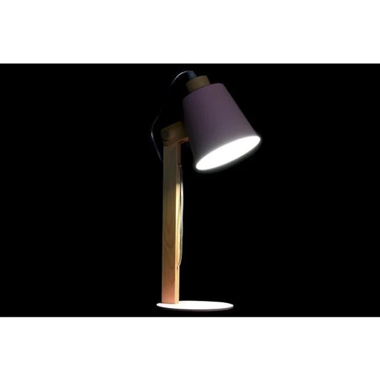 Fa & fém asztali lámpa – 2-féle változatban