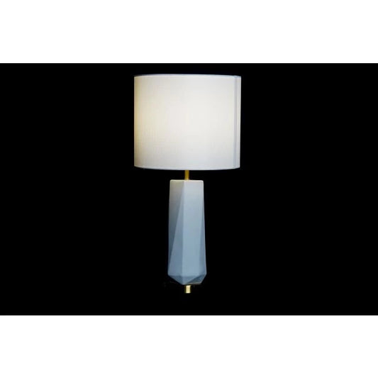 Fehér és arany kerámia asztali lámpa