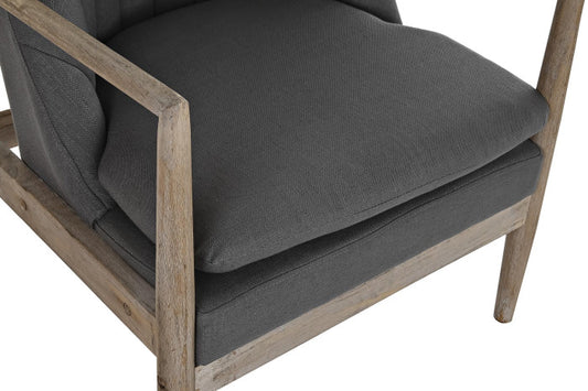 Fotel lucfenyő alapú – Sötétszürke