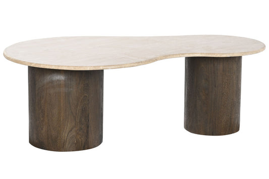 Prémium bézs dohányzóasztal