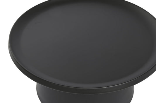 Fém dohányzó asztal – Fekete