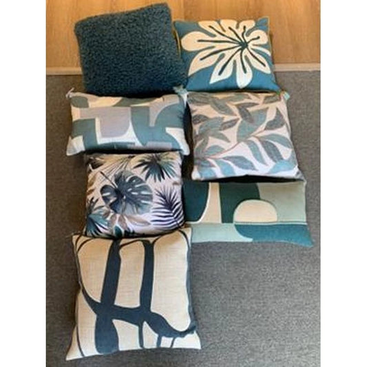 Elegáns kék díszpárna (2db)