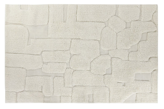 Törtfehér pamut szőnyeg