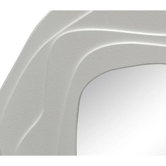 Fehér fa keretes tükör