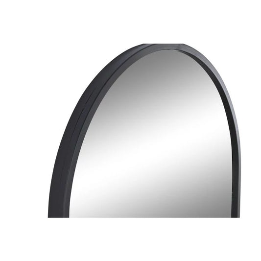 Elegáns fekete fém tükör