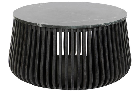 Luxus éjfekete kisasztal