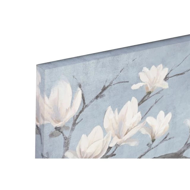 Japán Ihlette Vászonkép Szett – Természetes Fenyő Kerettel