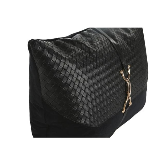 Párna Poliuretán Töltettel – Fekete-Arany, 50x10x30 cm